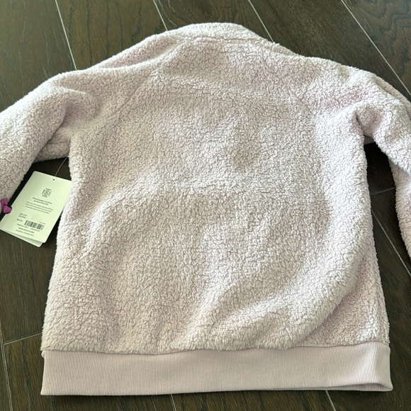 Athleta girls Sz L/12 Sherpa 1/4 pullover - Picture 6 of 6